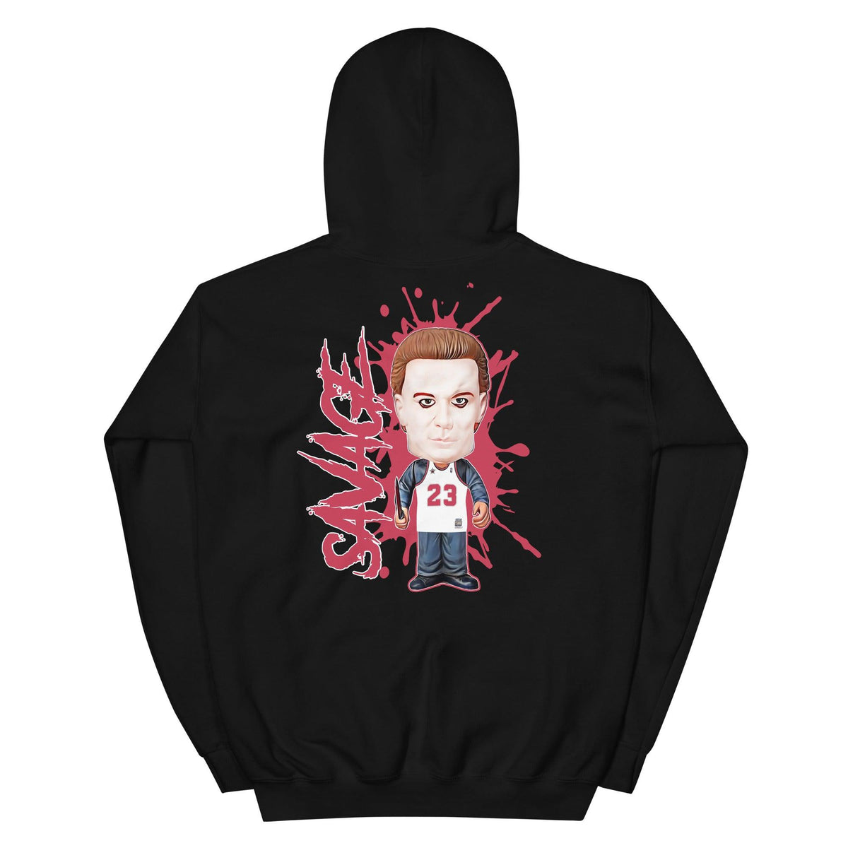 Michael Myers Sweatshirt Nike Dunk High Championship White Red photo