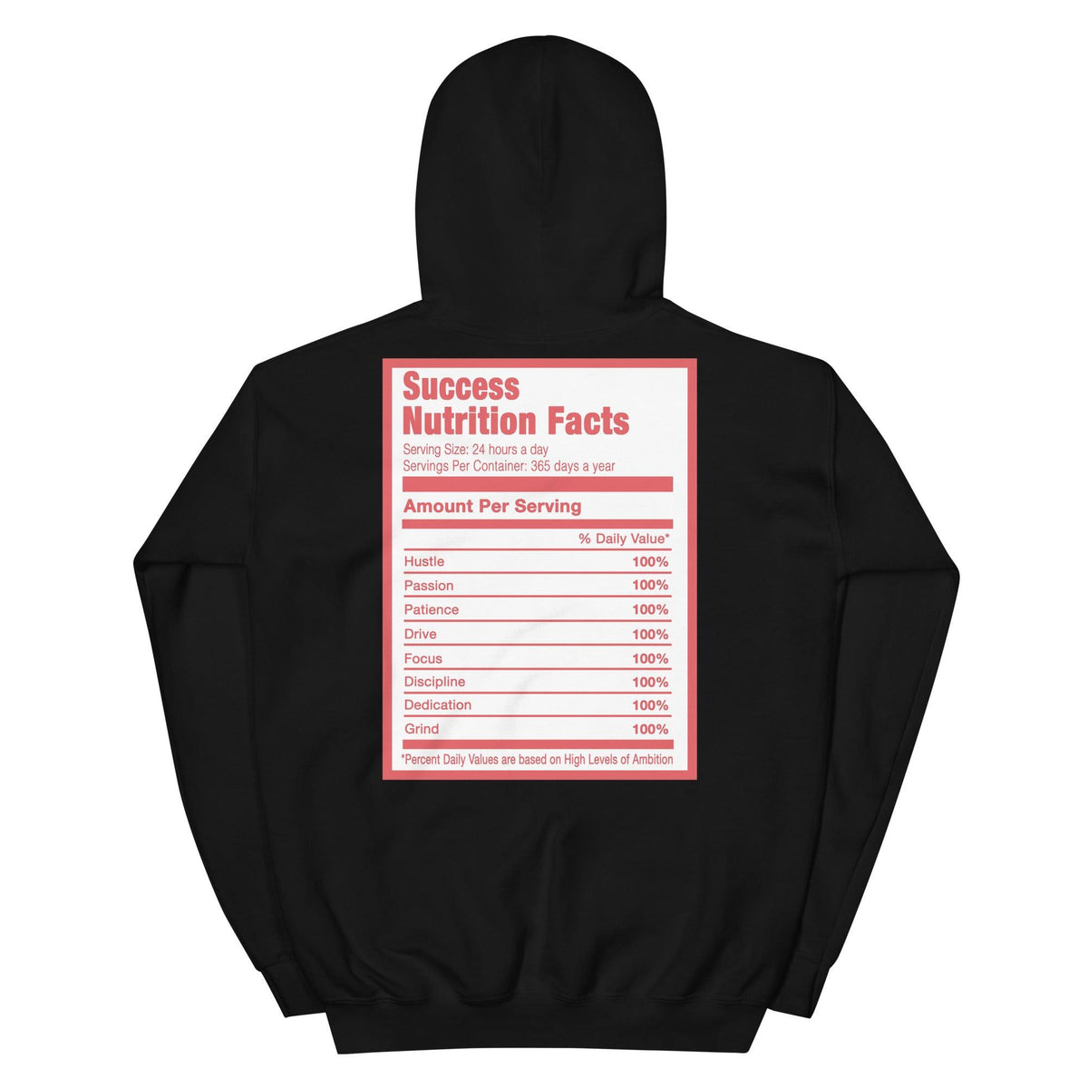 Black Success Nutrition Hoodie Nike Dunk High First Use photo