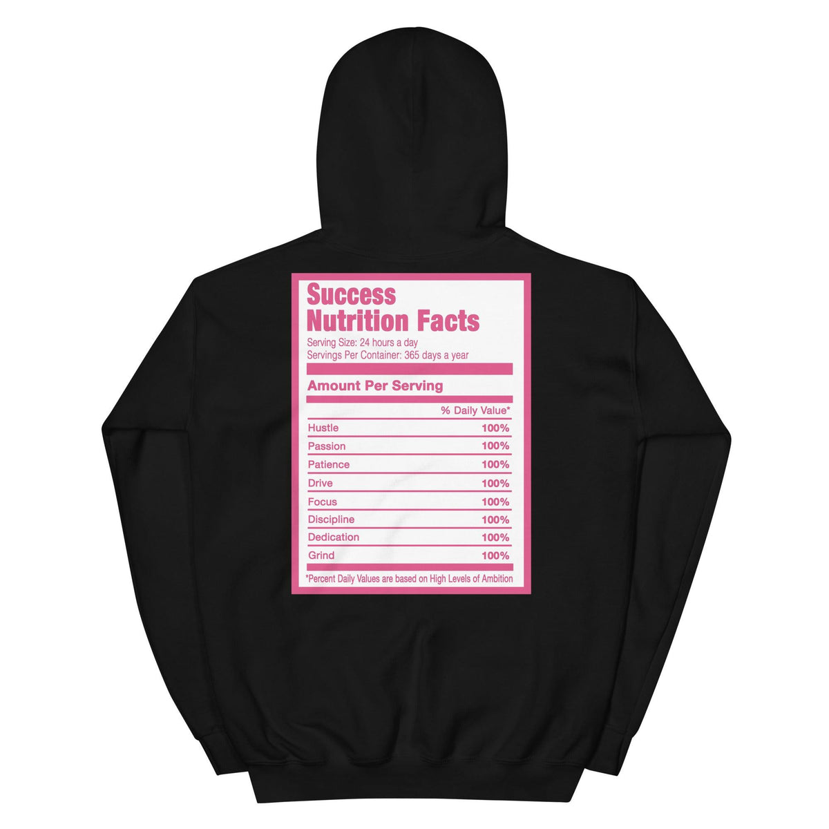 Black Success Nutrition Hoodie Nike Dunk High Pink Prime photo
