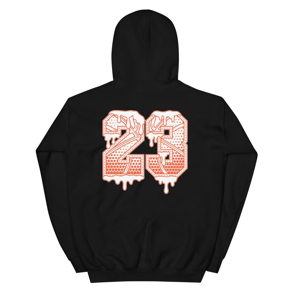 Black 23 Ball Hoodie Nike Dunk Low Essential Paisley Pack Orange photo