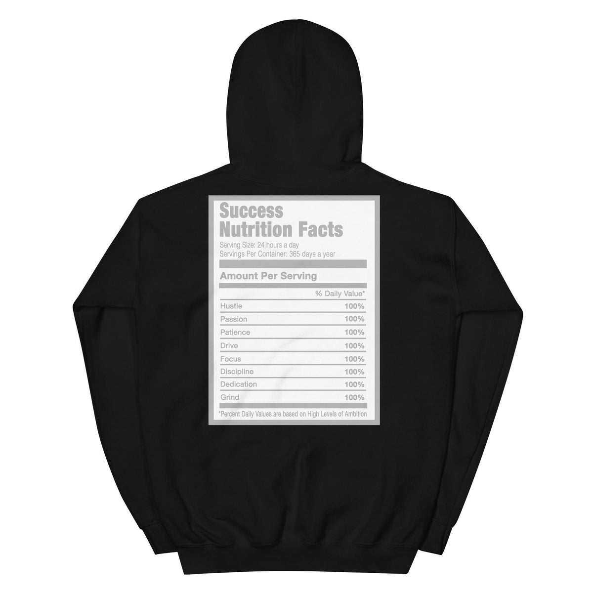 Black Success Nutrition Hoodie Nike Dunk Low Grey Fog photo