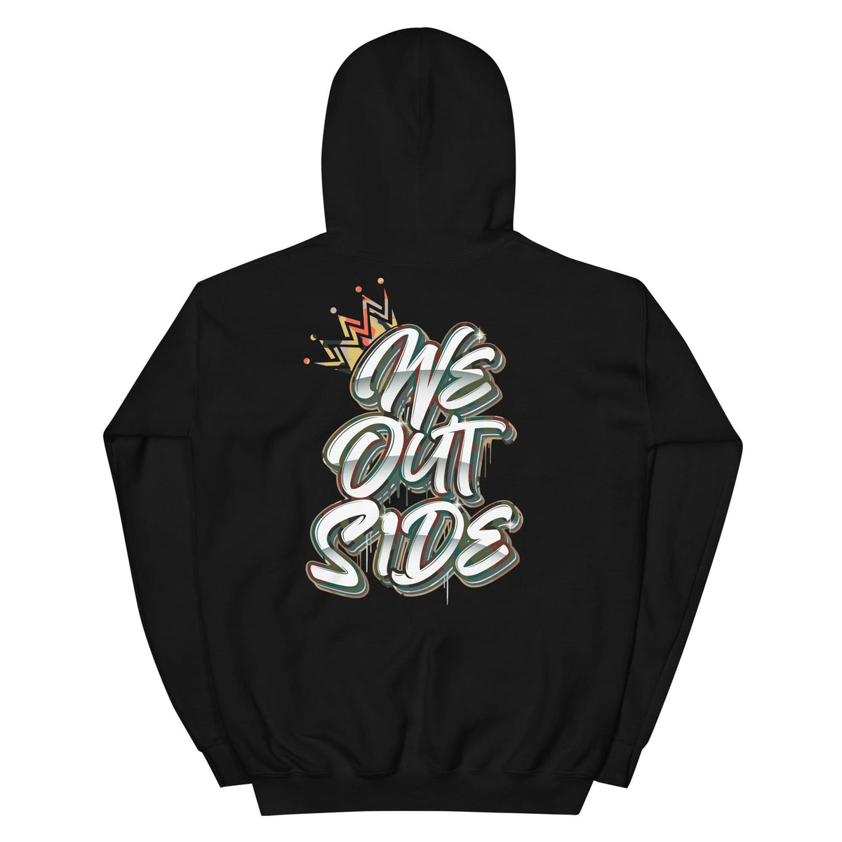 Black We Outside Hoodie Nike Dunk Low Sail Multi Camo photo