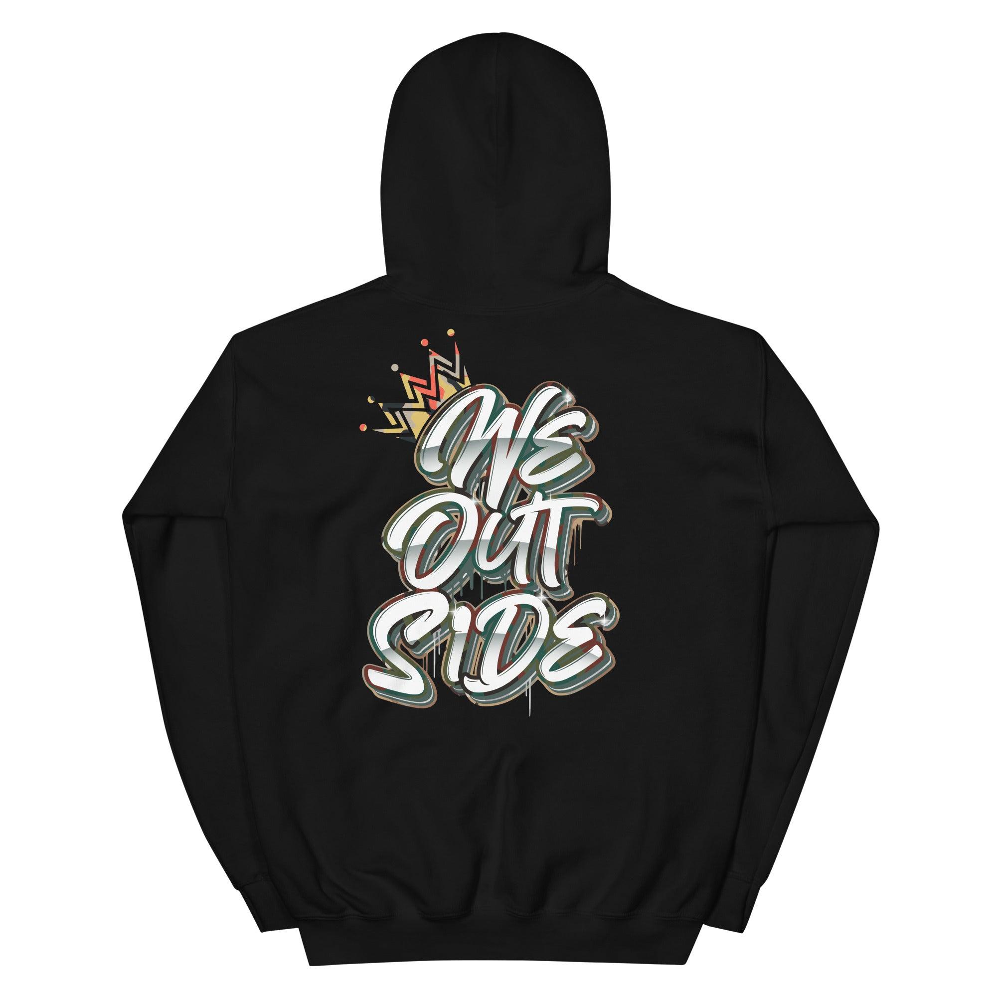 Black We Outside Hoodie Nike Dunk Low Sail Multi Camo photo