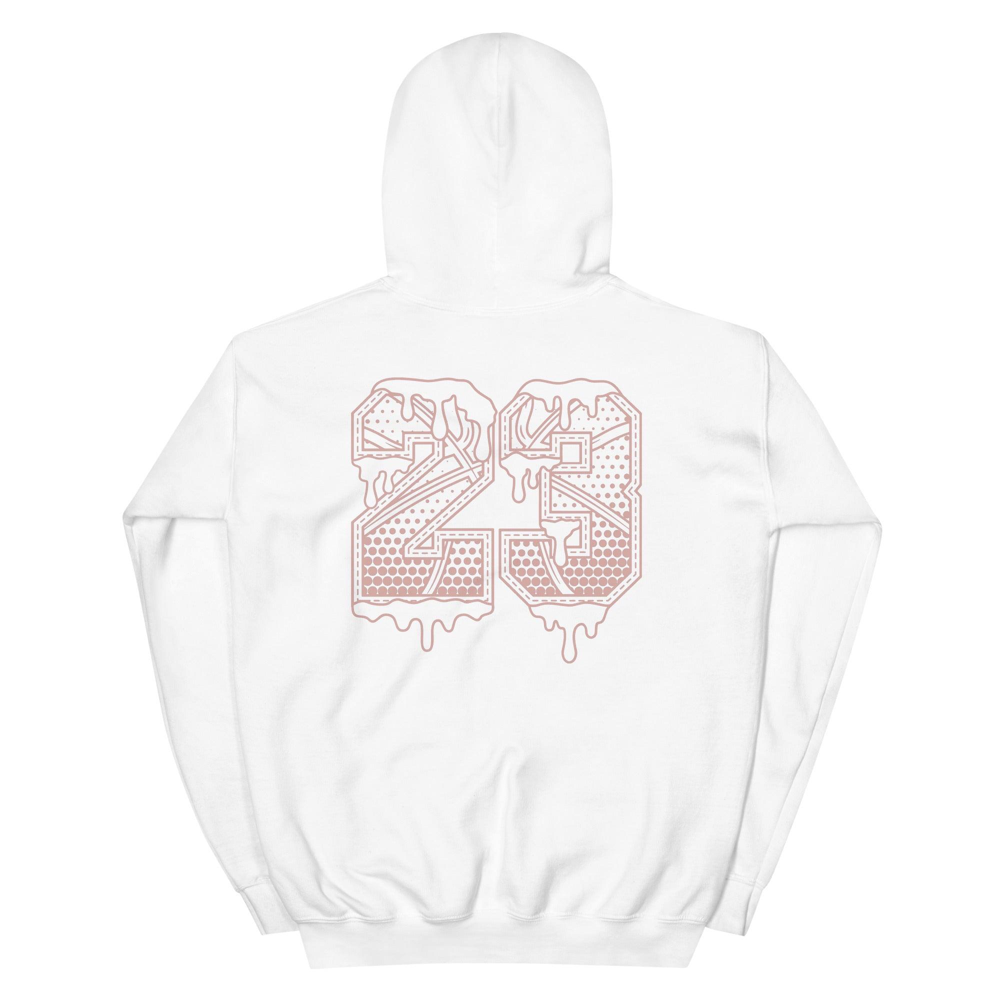 White 23 Ball Hoodie Nike Dunk Low Womens Rose Whisper photo