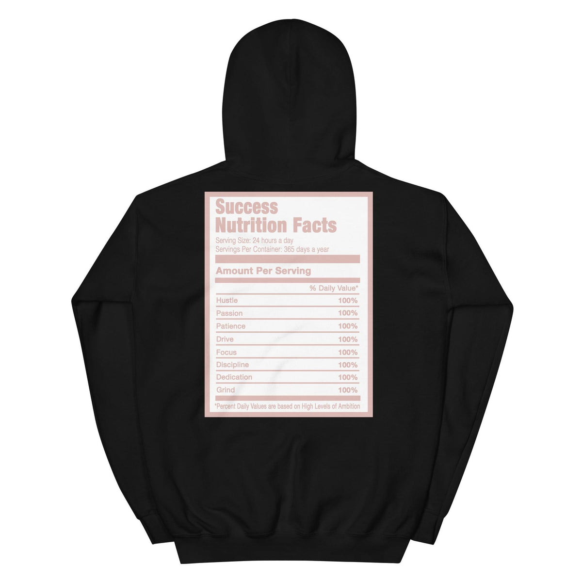 Black Success Nutrition Hoodie Nike Dunk Low Womens Rose Whisper photo