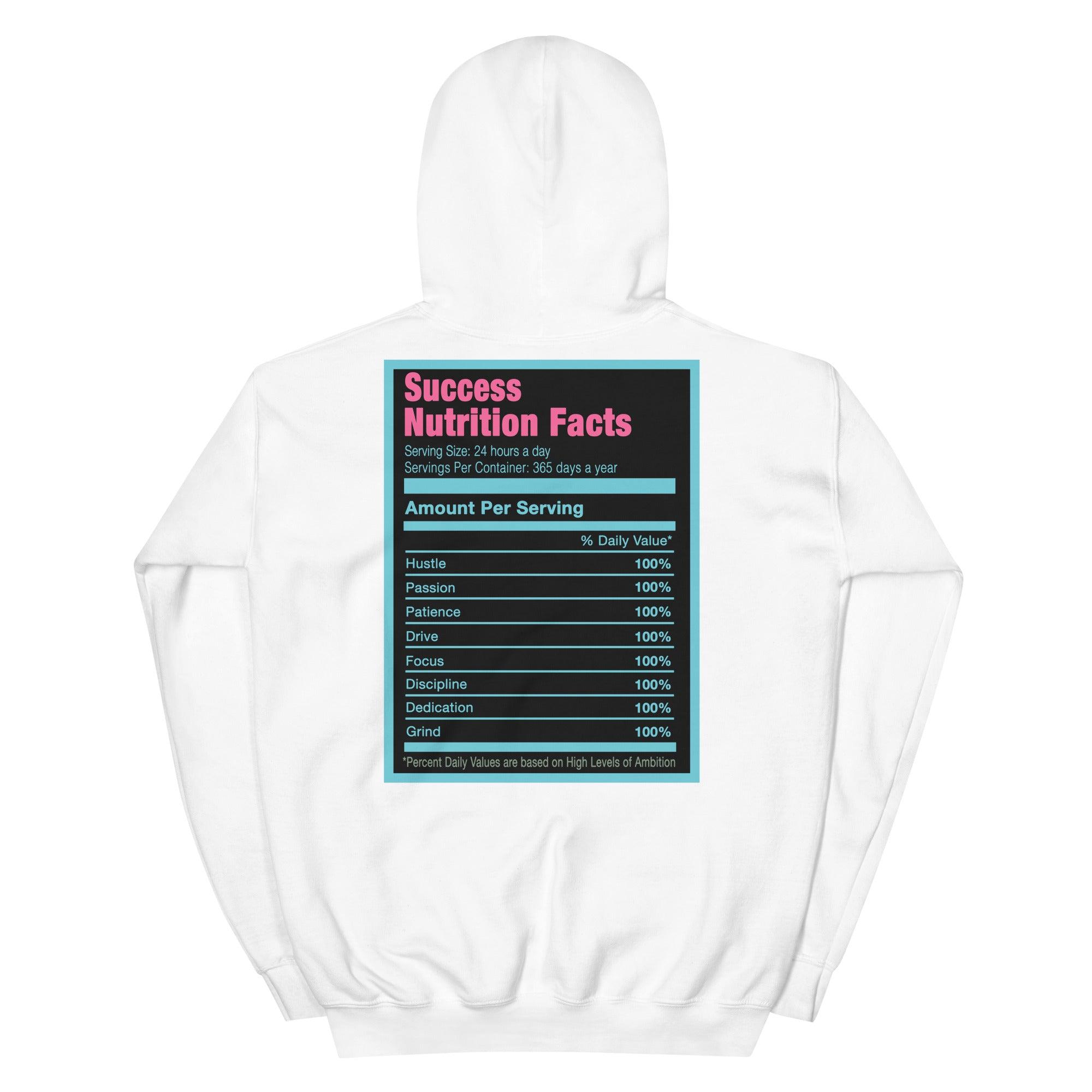 White Success Nutrition Hoodie Nike LeBron 8 South Beach photo 