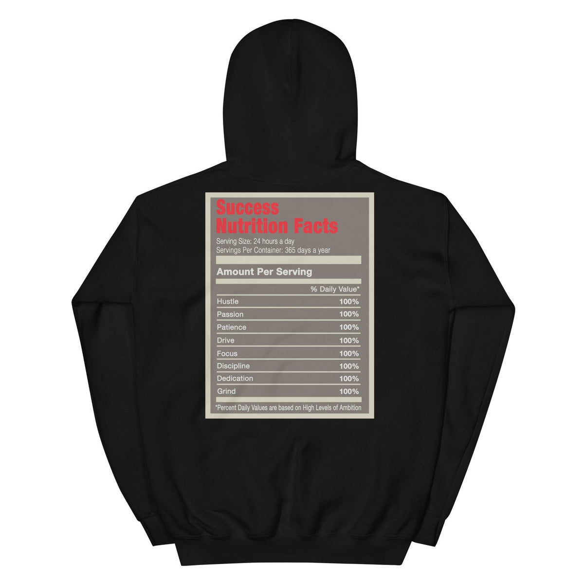Black Success Nutrition Hoodie Travis Scott AJ 1 Low Reverse Mocha photo