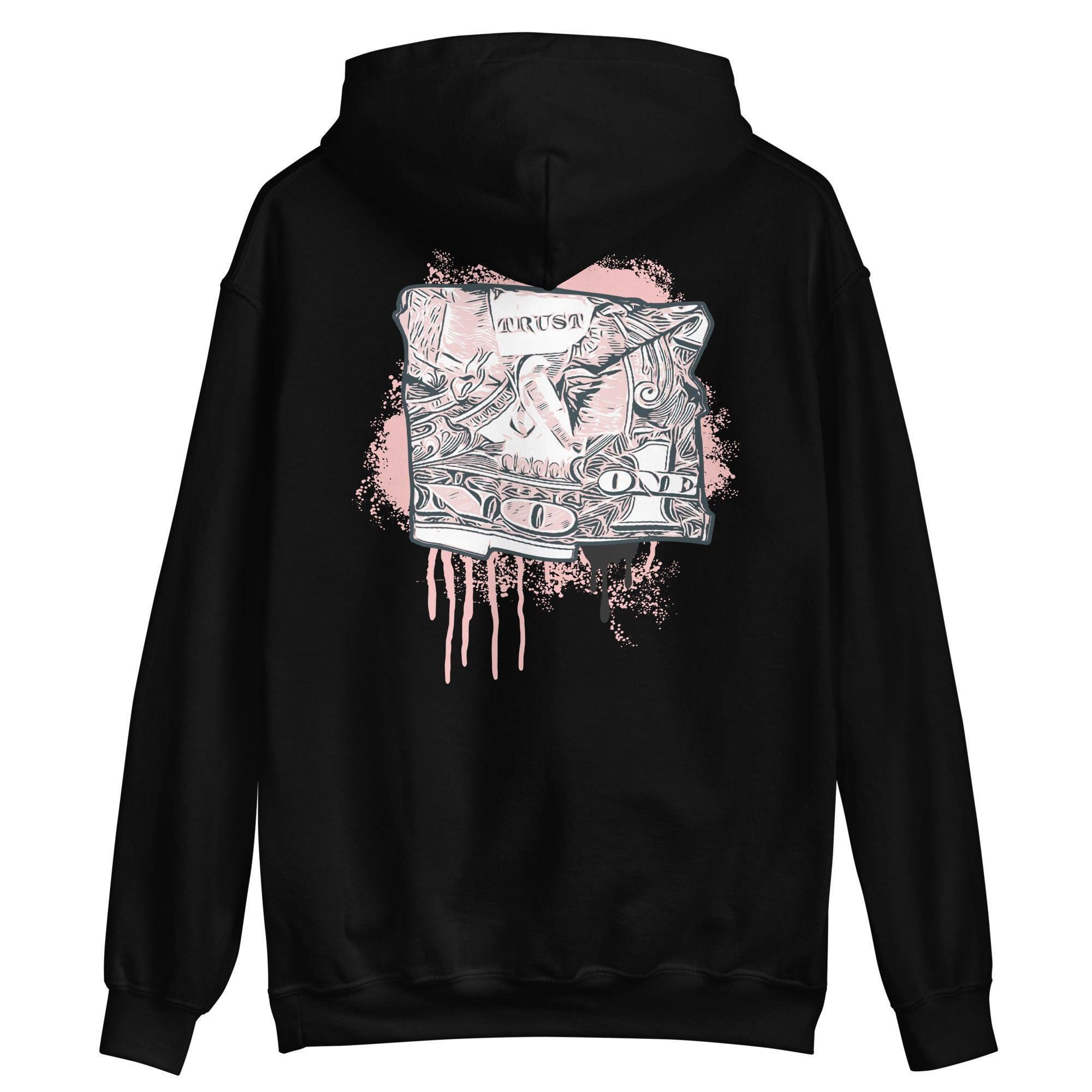 Trust No One Dollar Sweatshirt Jordan 1s Bleached Coral photo