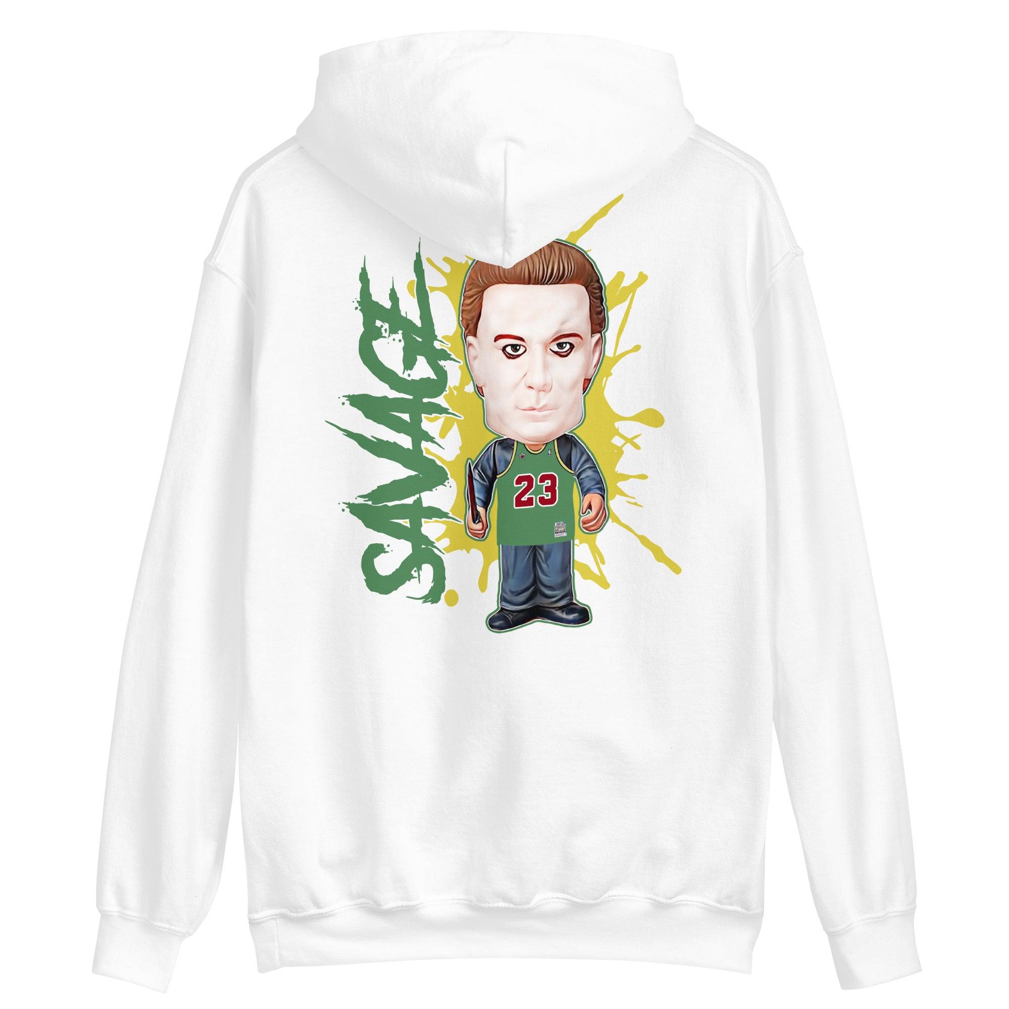 White Savage Hoodie Nike SB Dunk High Supreme By Any Means Brazil photo