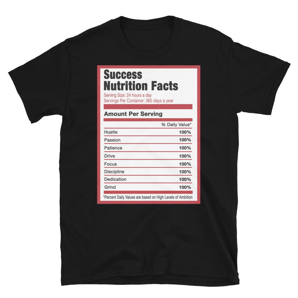 Black Success Nutrition Shirt AJ 1 Retro High OG Heritage photo