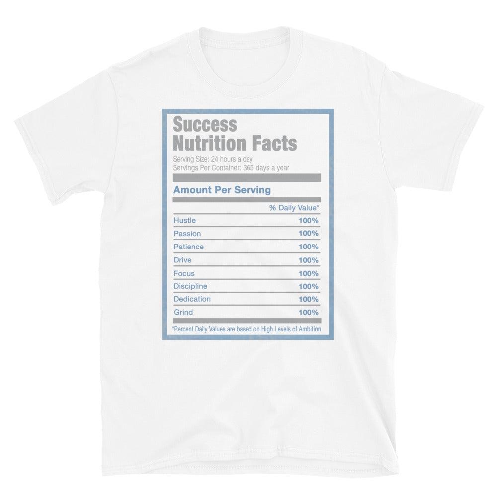 White Success Nutrition Shirt AJ 1 Retro High OG Hyper Royal photo