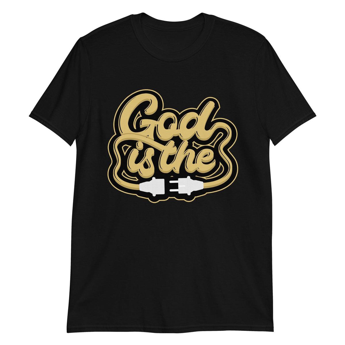 God Is Shirt Air Jordan 1 Retro High Pollen Sneakers photo