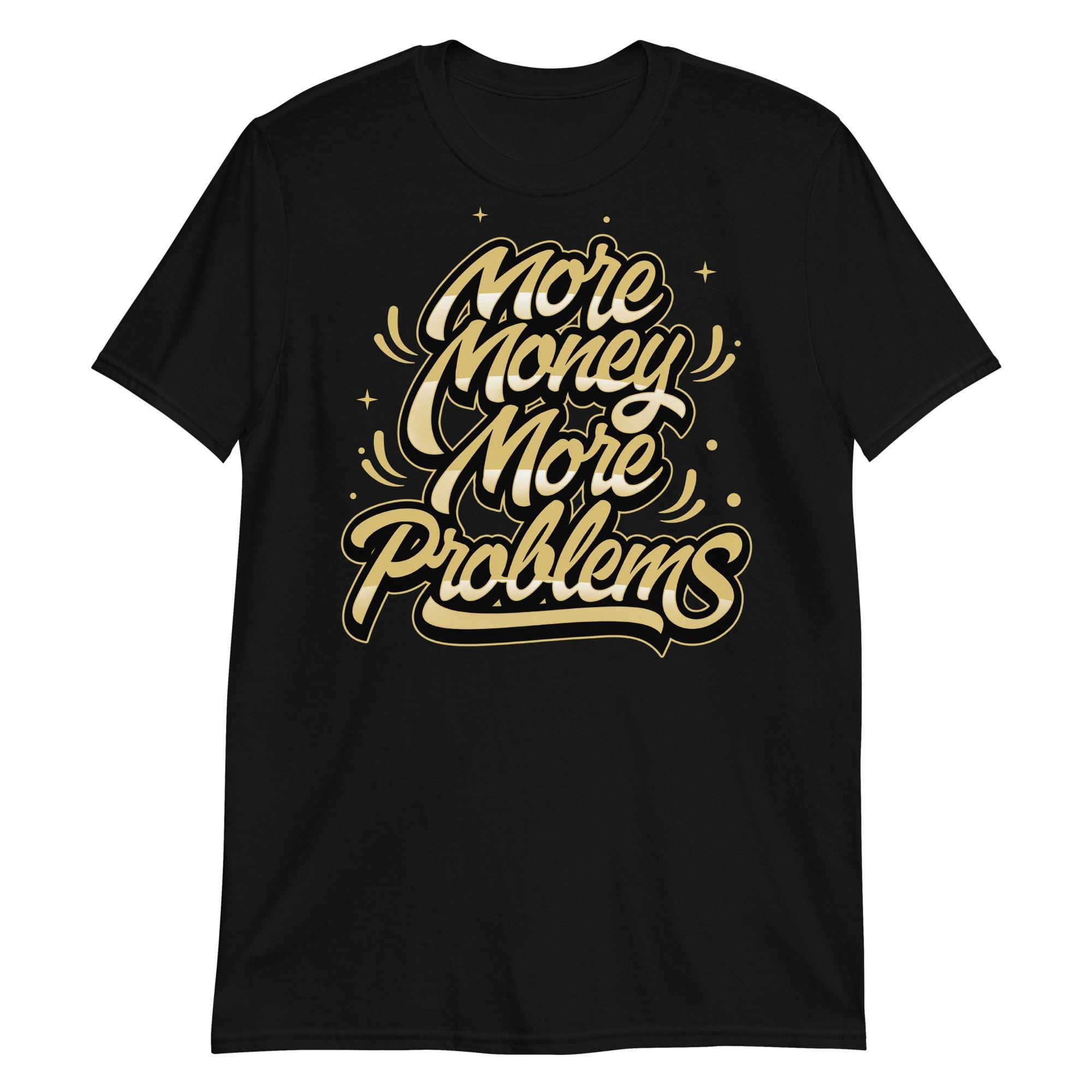 Black More Money More Problems Shirt AJ 1 Retro High Pollen photo