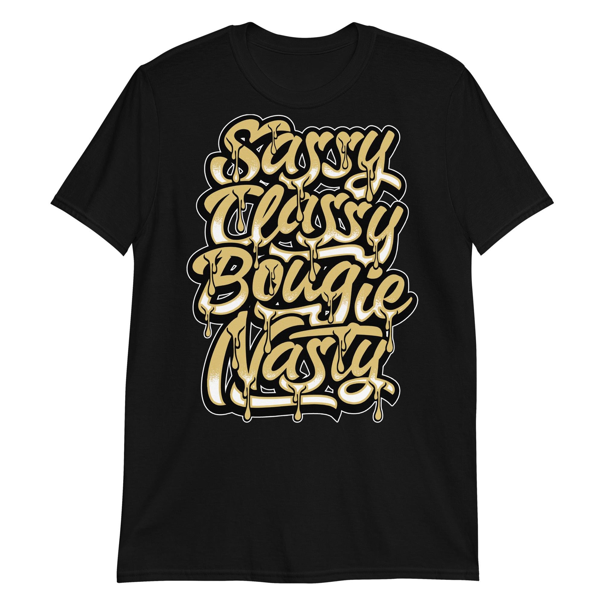 Black Sassy Classy Shirt AJ 1 Retro High Pollen photo