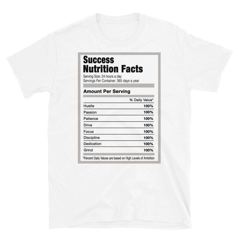 White Success Nutrition Shirt AJ 1 Retro High OG Stage Haze photo