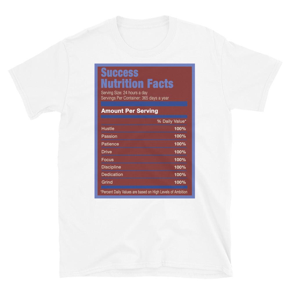 White Success Nutrition Shirt AJ 1 High Zoom Team Red photo