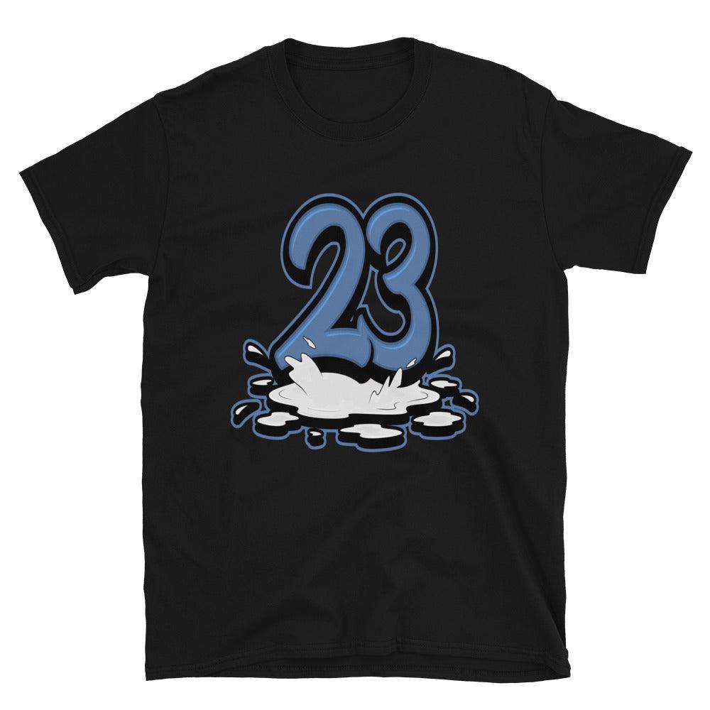 Black 23 Melting Shirt AJ 1 Retro Low OG Mystic Navy photo