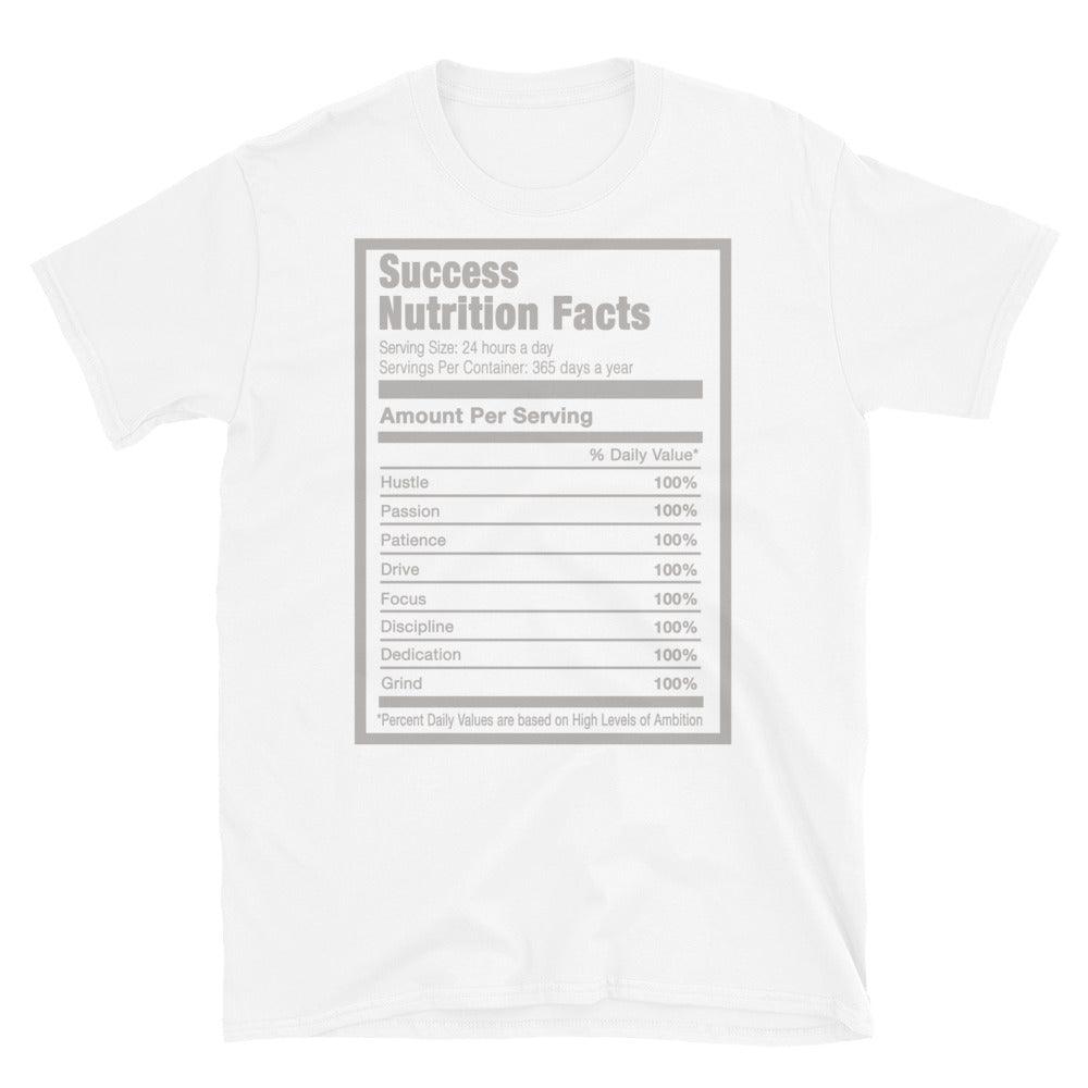 White Success Nutrition Shirt AJ 1 Low OG Neutral Grey photo 