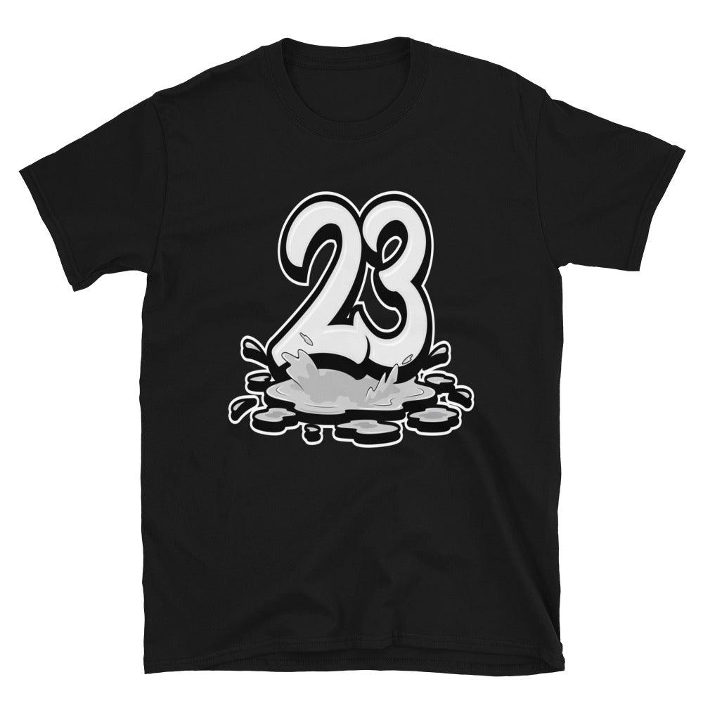 Black 23 Melting Shirt AJ 1 Low Shadow Toe photo