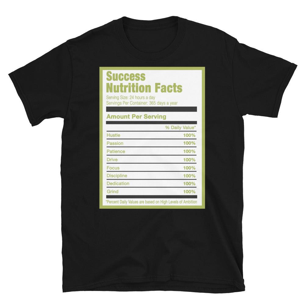 Black Success Nutrition Shirt AJ 1 Low Snakeskin Vivid Green photo