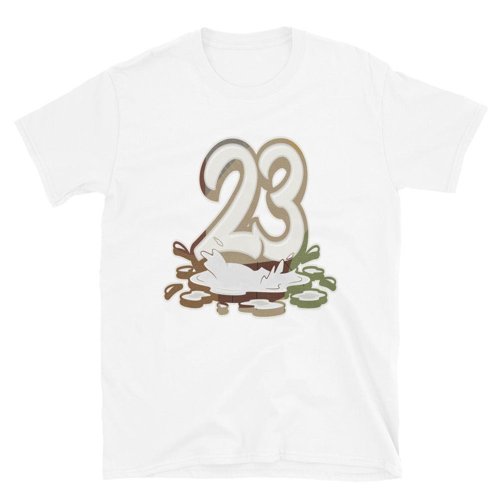 White 23 Melting Shirt AJ 1 Low OG Zion Williamson Voodoo photo