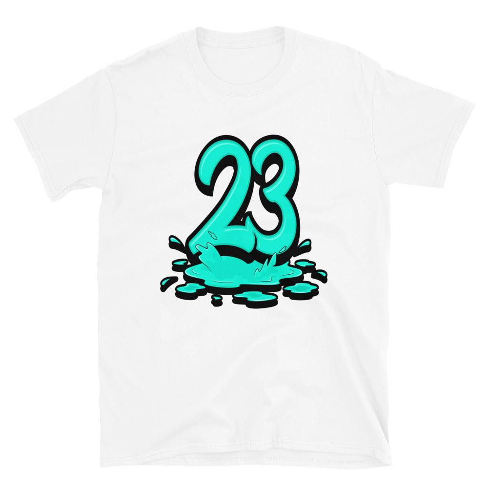 White 23 Melting Shirt AJ 1 Mid Tropical Twist Igloo photo