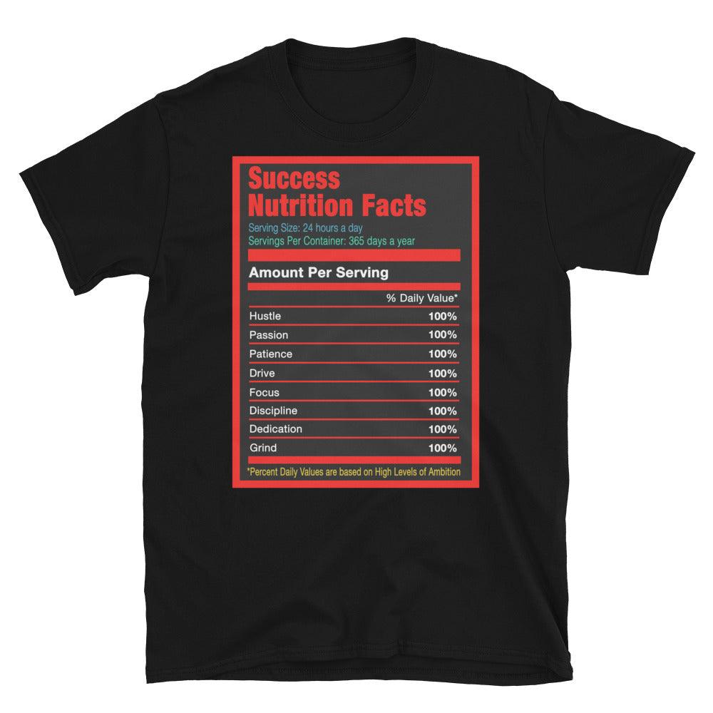 Black Success Nutrition Shirt AJ 1 Siempre Familia photo