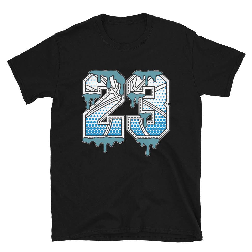 Black Number 23 Ball Shirt AJ 11 Legend Blue photo