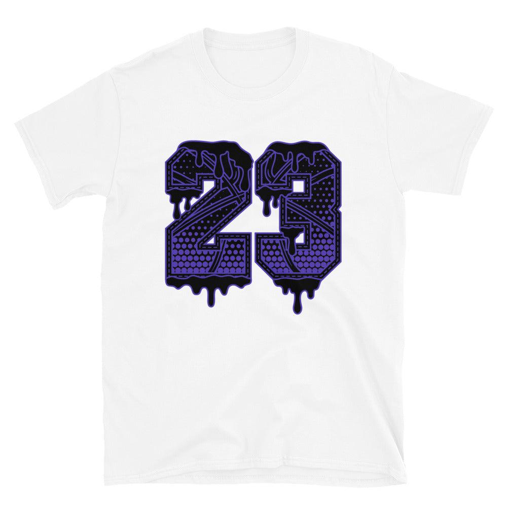 White 23 Ball Shirt AJ 12 Retro Black Dark Concord photo