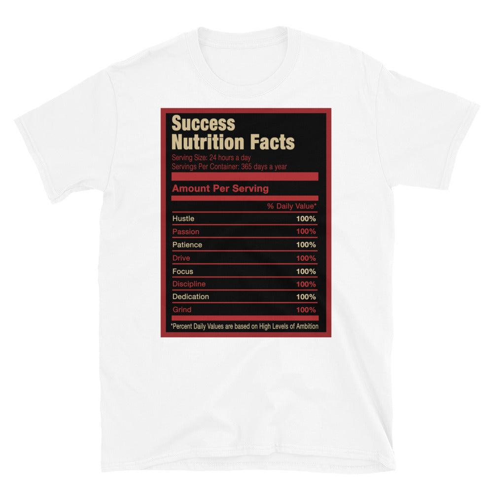 White Success Nutrition Shirt AJ 12 Low SE Super Bowl LV photo