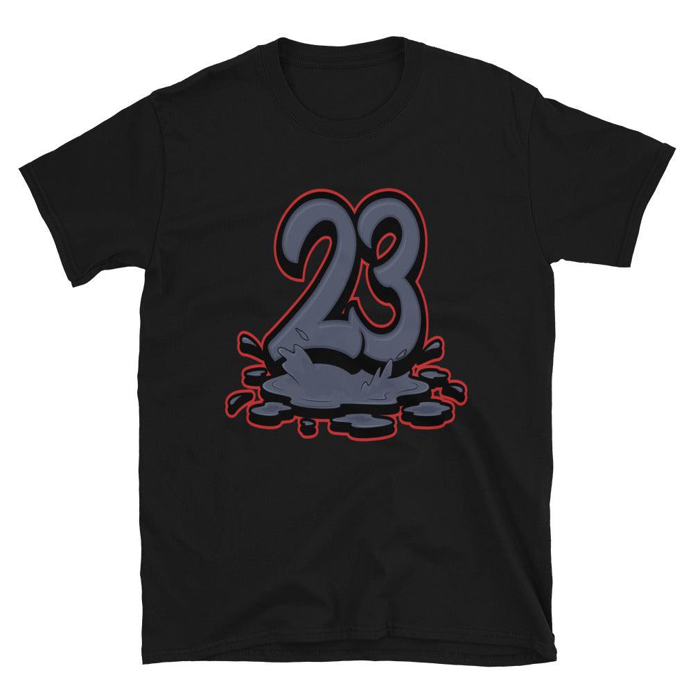 Black 23 Melting Shirt AJ 12 Retro Utility Shirt photo 