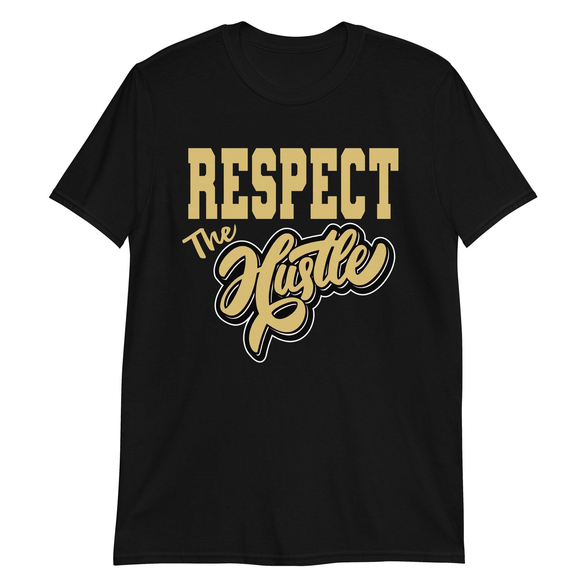 Respect The Hustle Sneaker Tee AJ 1s Retro High Pollen photo