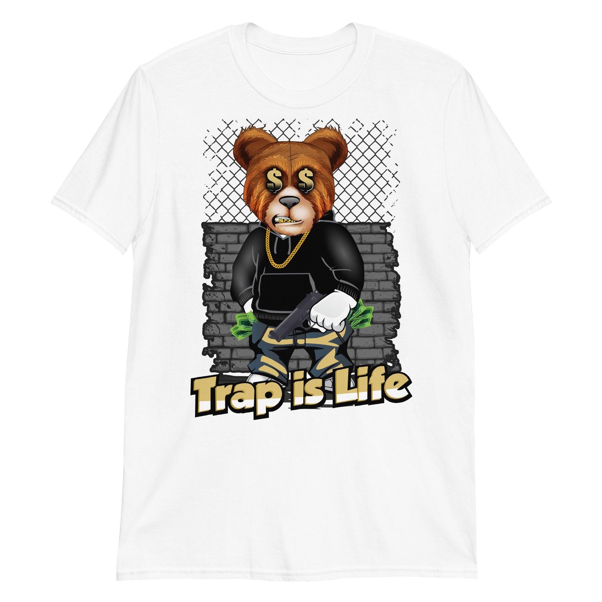 White Trap Is Life Shirt AJ 1s Retro High Pollen photo
