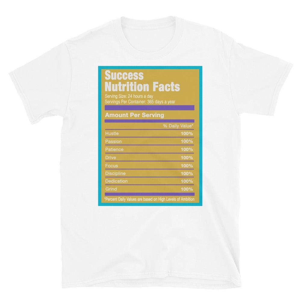 White Success Nutrition Shirt AJ 4 Retro SP 30th Anniversary Union Desert Moss photo