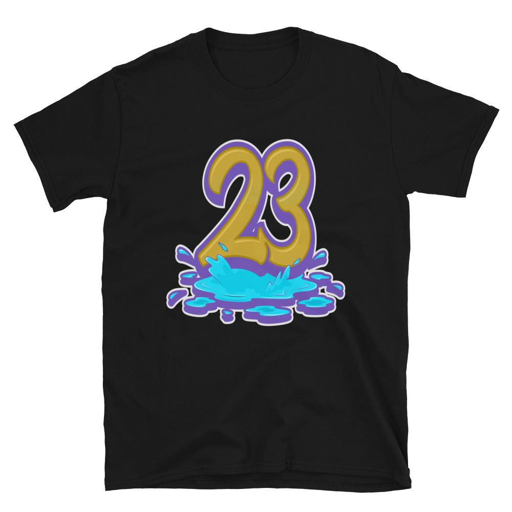 Black 23 Melting Shirt AJ 4 Retro SP 30th Anniversary Union Desert Moss photo
