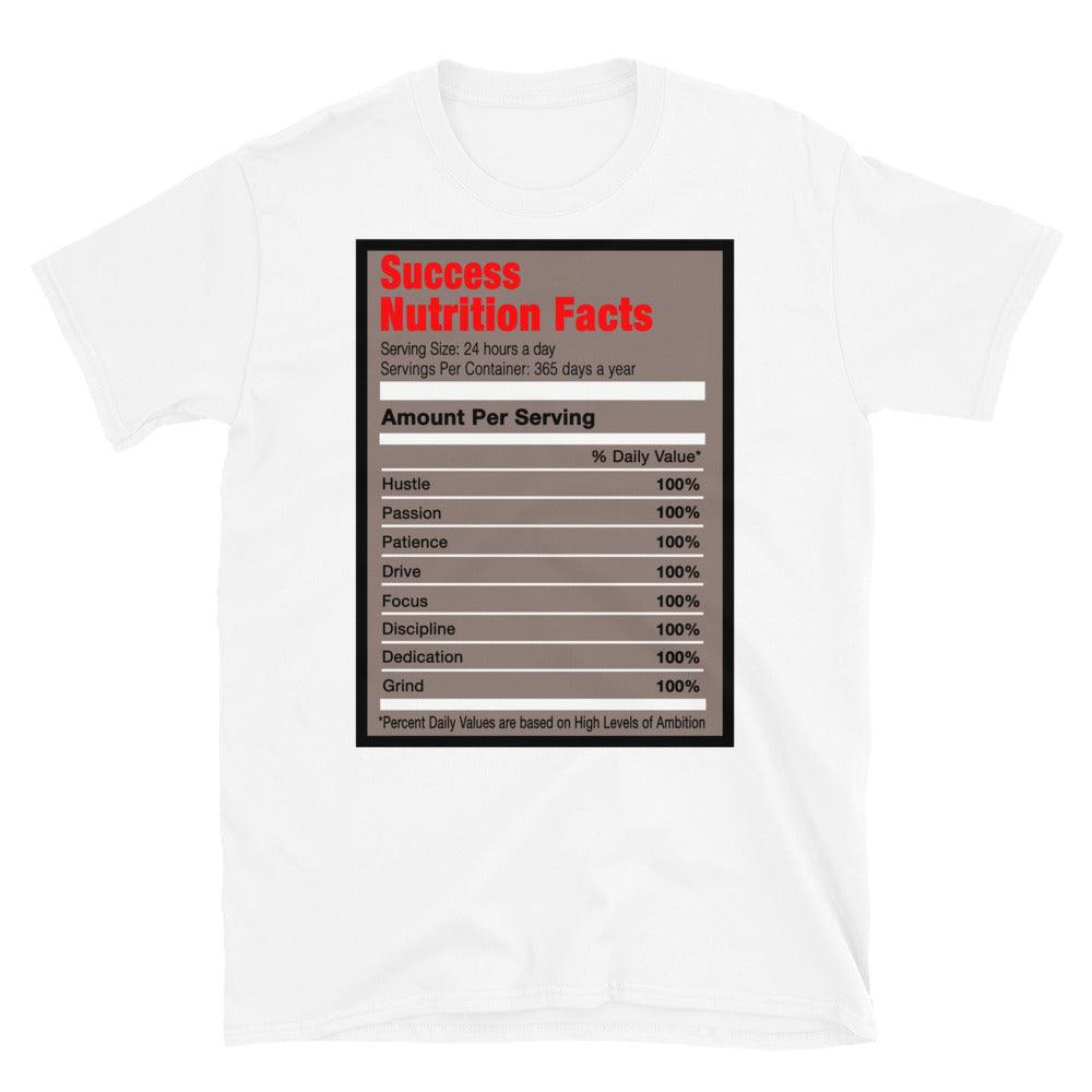 White Success Nutrition Shirt AJ 4 Taupe Haze photo