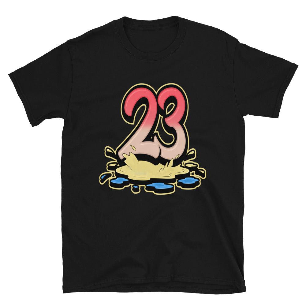 Black 23 Melting Shirt AJ 4 Union Guava photo