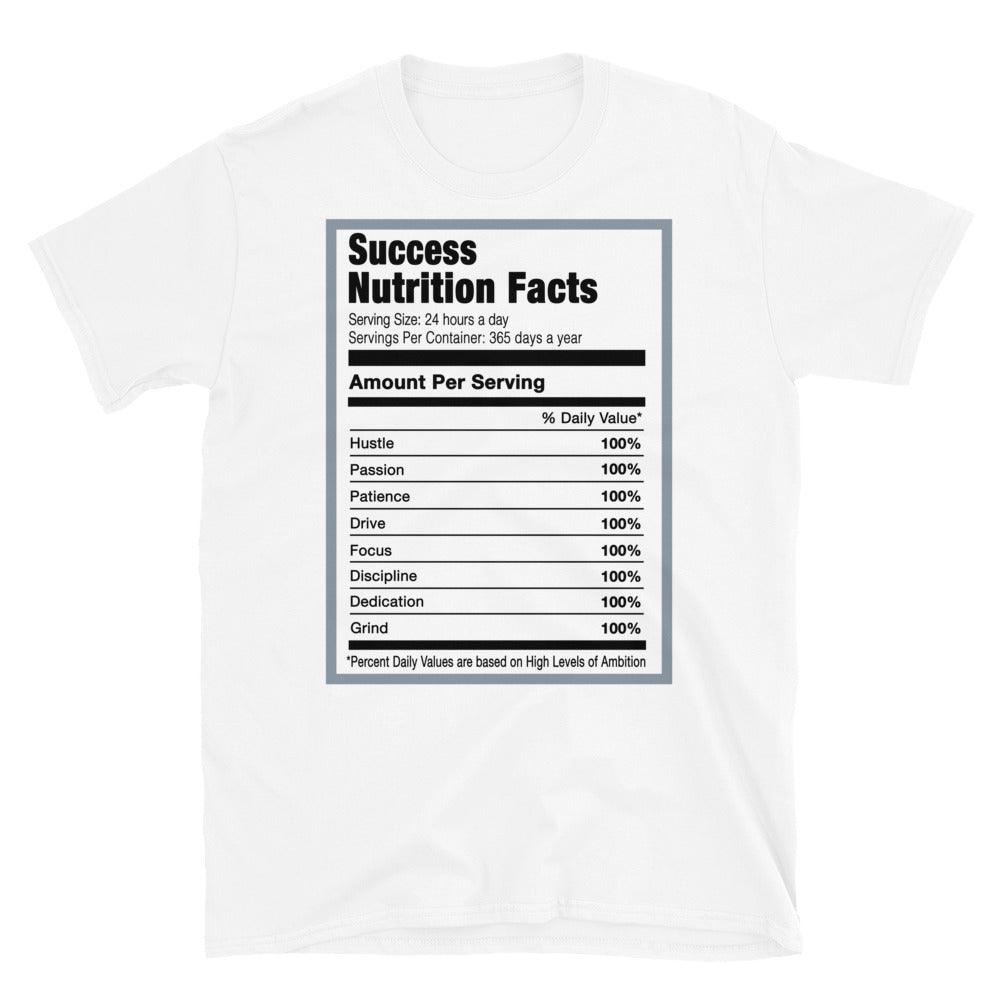 White Success Nutrition Facts Shirt AJ 5 Oreo Moonlight photo