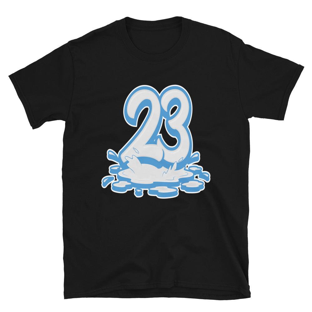 Black 23 Melting Shirt Nike Air Force 1 High White University Blue photo