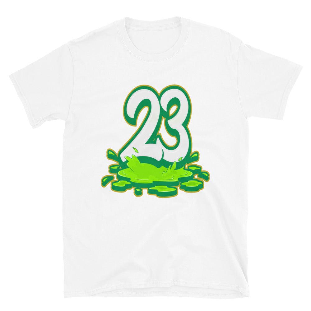 White 23 Melting Shirt Air Max 90 St Patricks Day photo