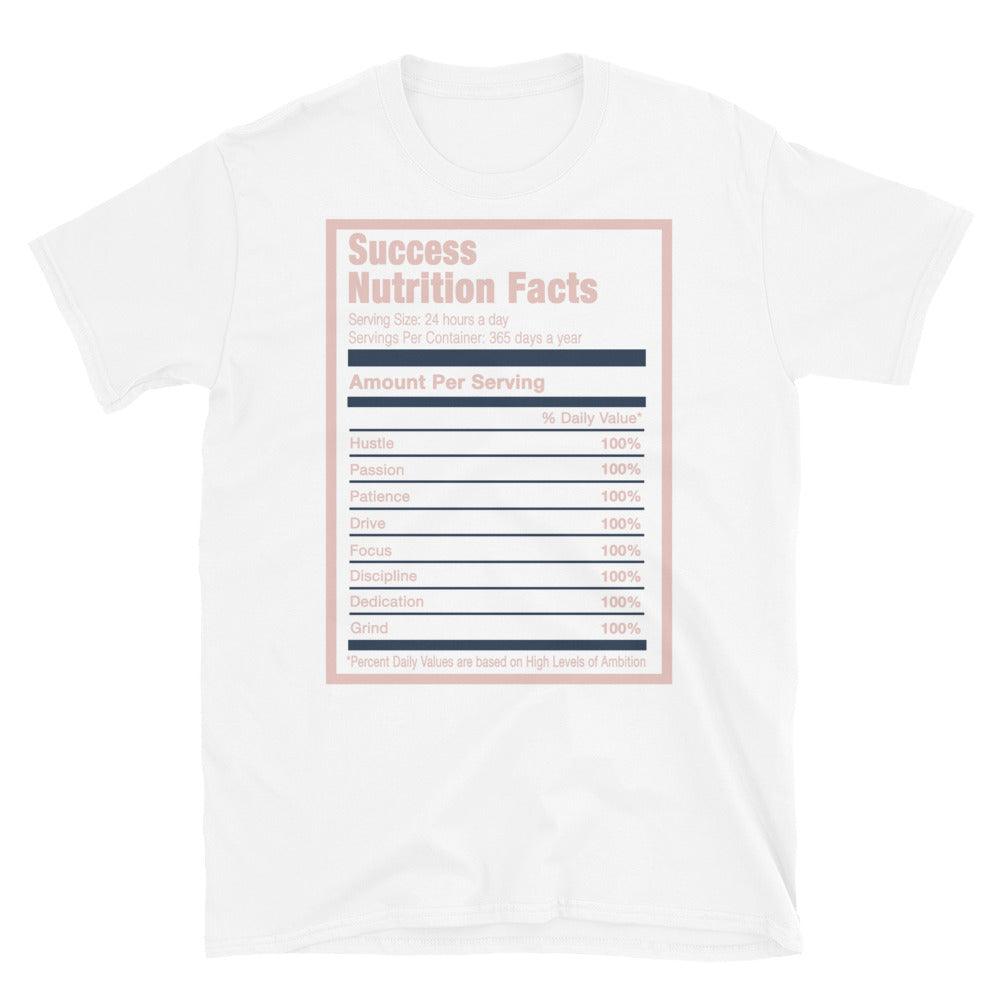 White Success Nutrition Shirt AJ 1 Retro High OG Atmosphere photo