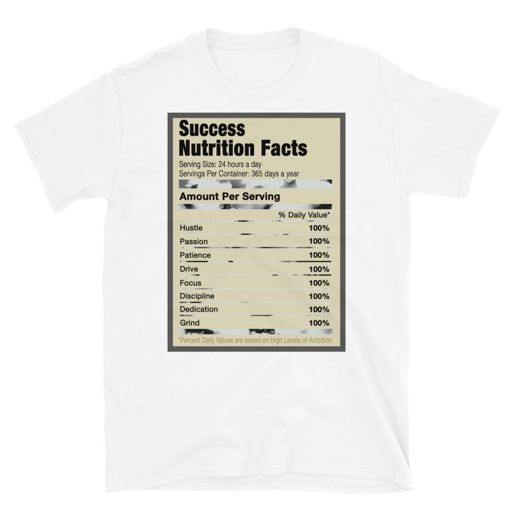 White Success Nutrition Shirt Dunk High 1985 Black Acid Wash photo