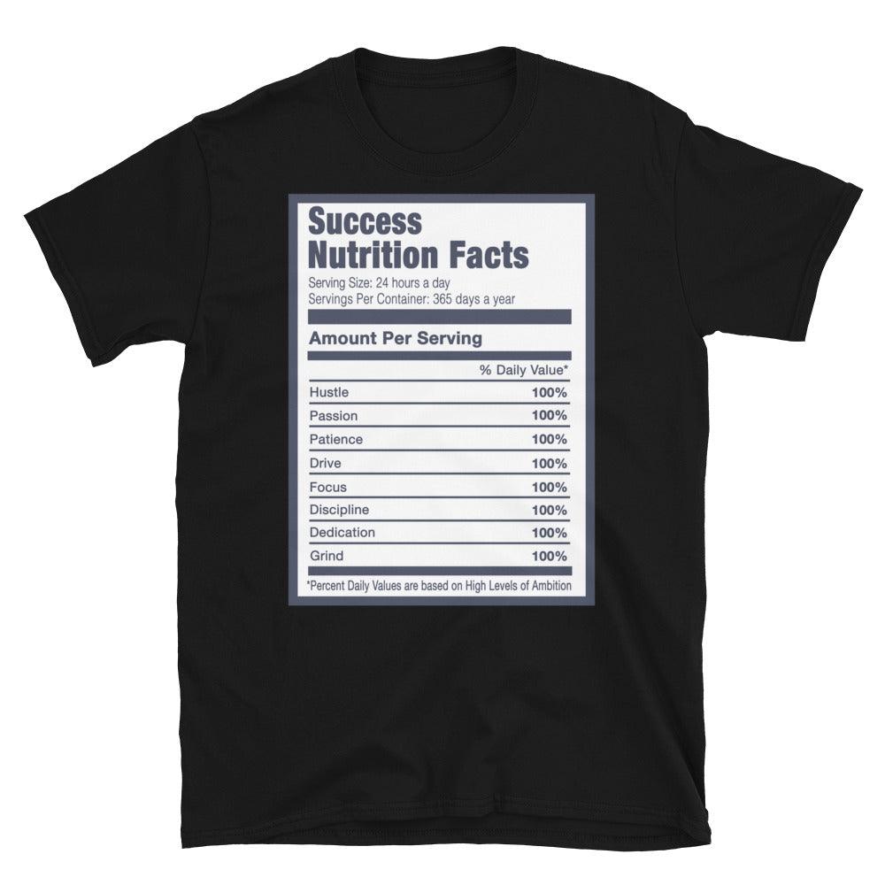 Black Success Nutrition Shirt Nike Dunk High Championship Navy photo