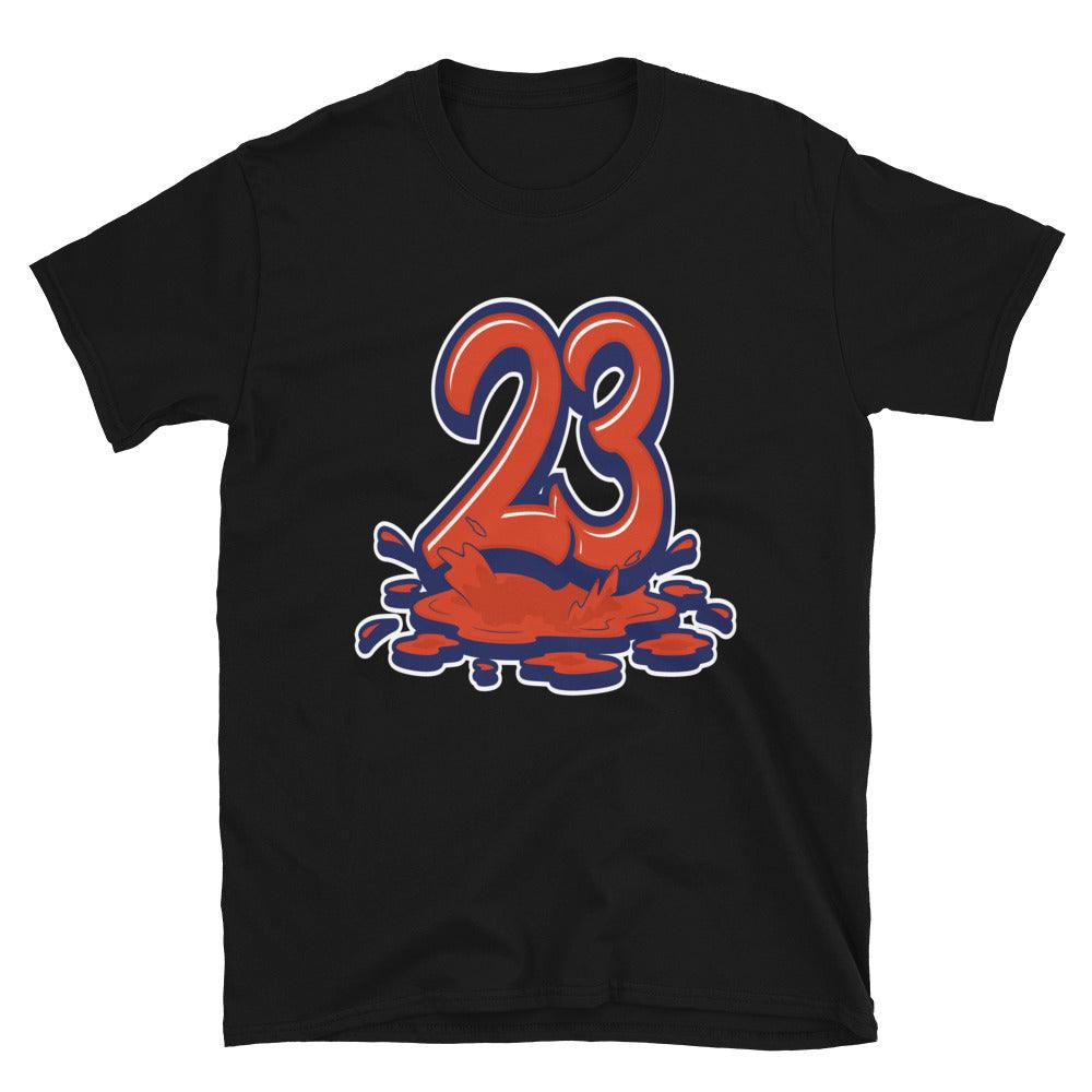 Black 23 Melting Shirt Nike Dunk High Knicks photo