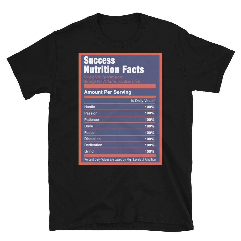 Black Success Nutrition Facts Shirt Nike Dunk High Knicks photo