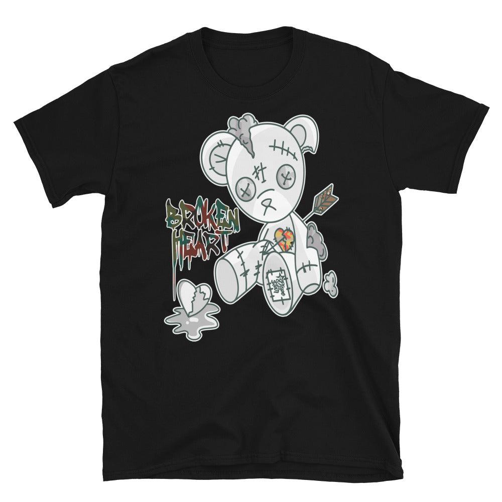 Black Broken Heart Bear Sail Multi Camo Dunks Shirt photo