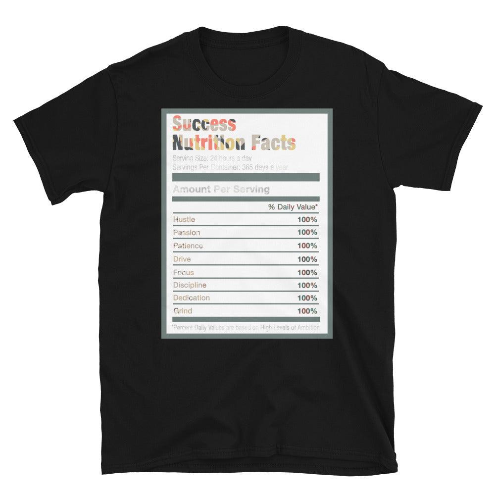 Black Success Nutrition Shirt Nike Dunk Low Sail Multi-Camo photo