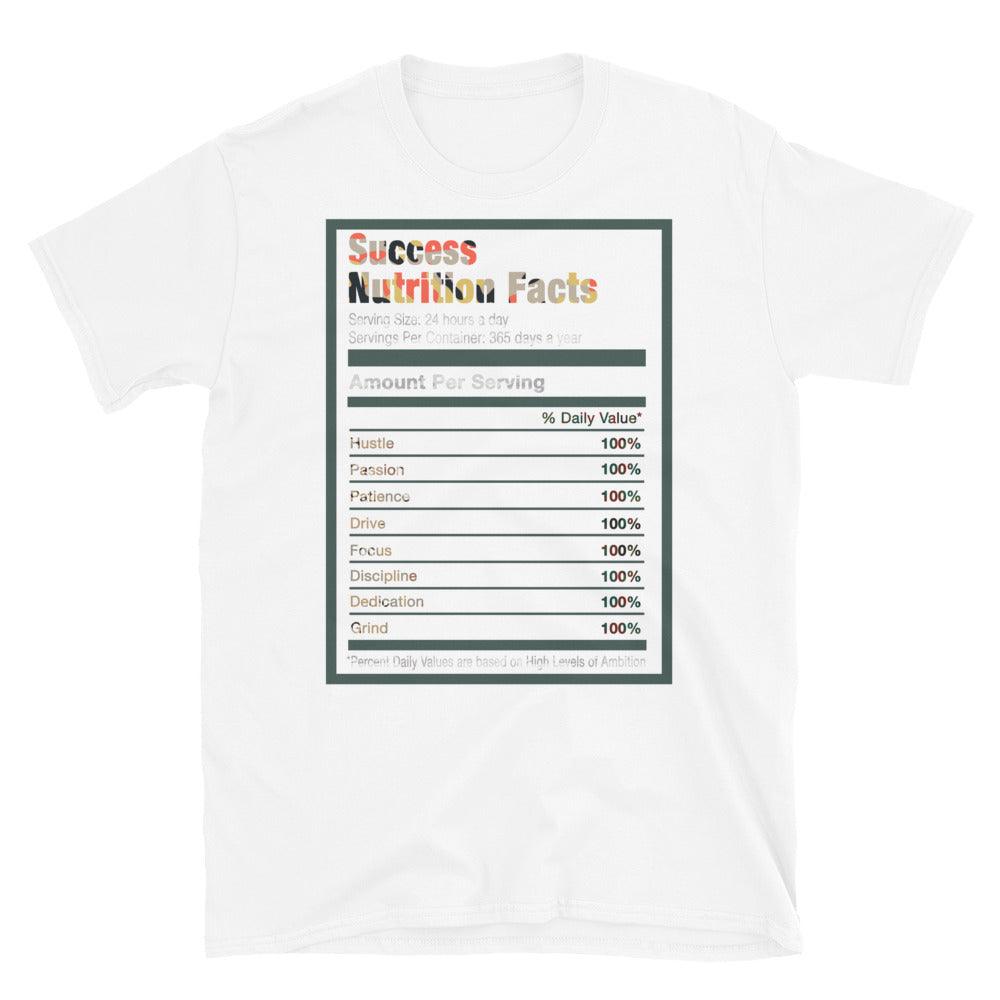 White Success Nutrition Shirt Nike Dunk Low Sail Multi-Camo photo