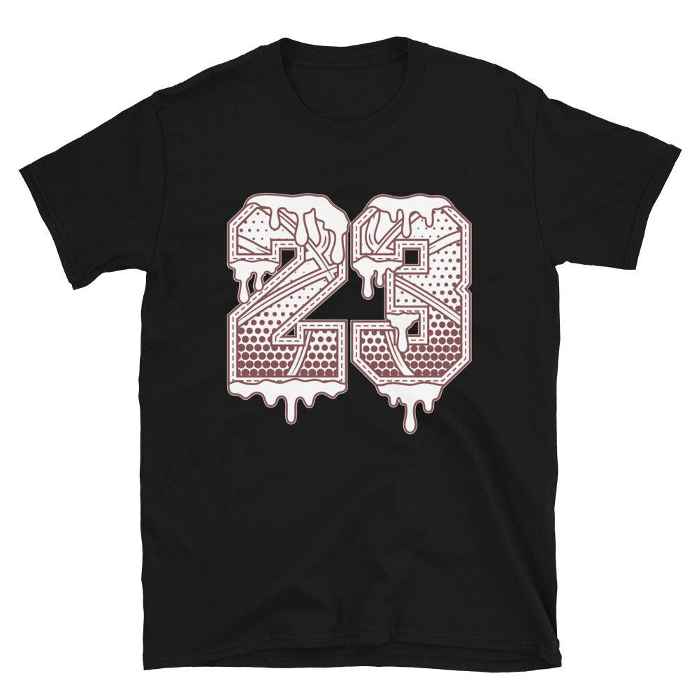 Black 23 Ball Shirt Nike Dunk Low Team Red photo