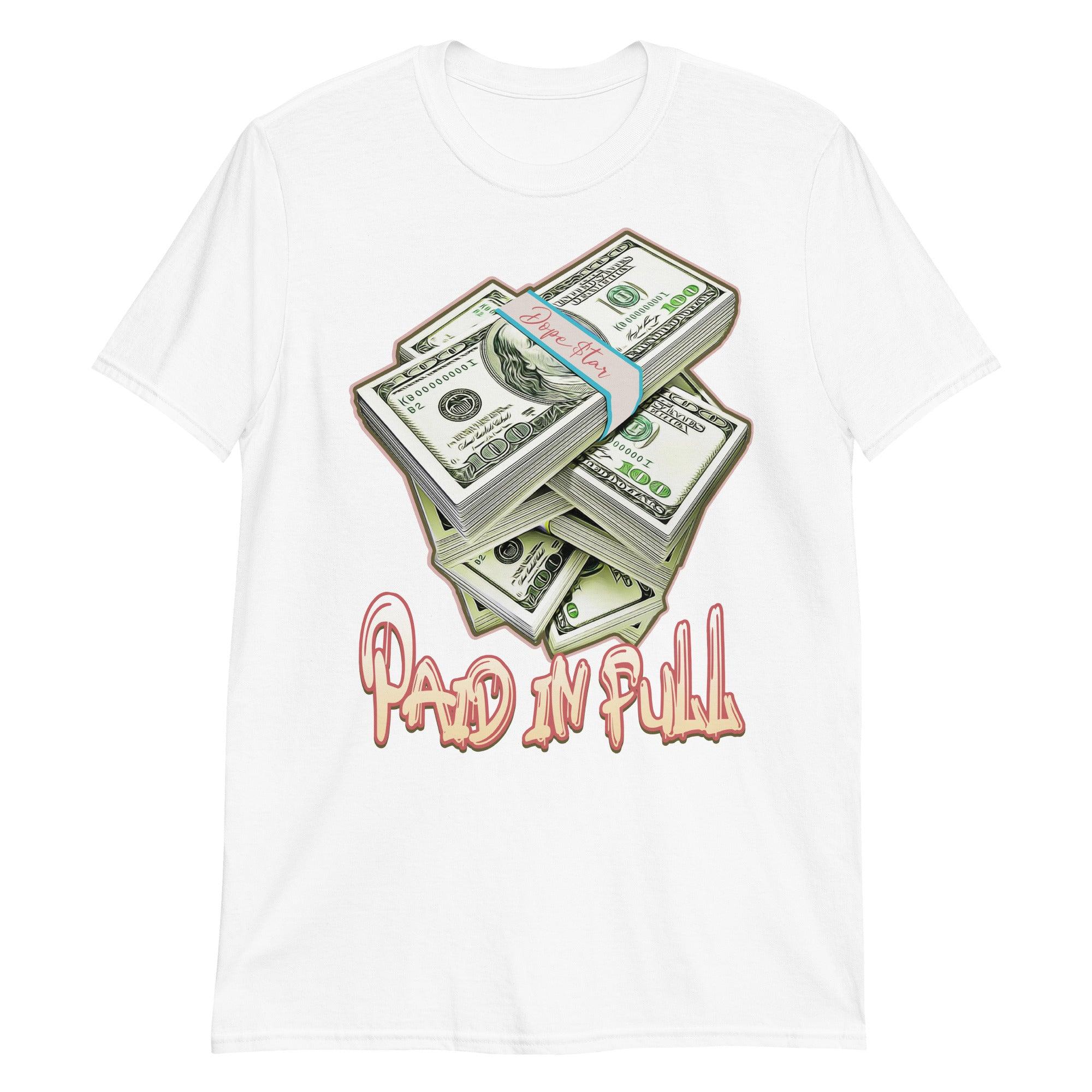 White Paid In Full Shirt Dunks Mid Social Status Free Lunch Strawberry Milk photo